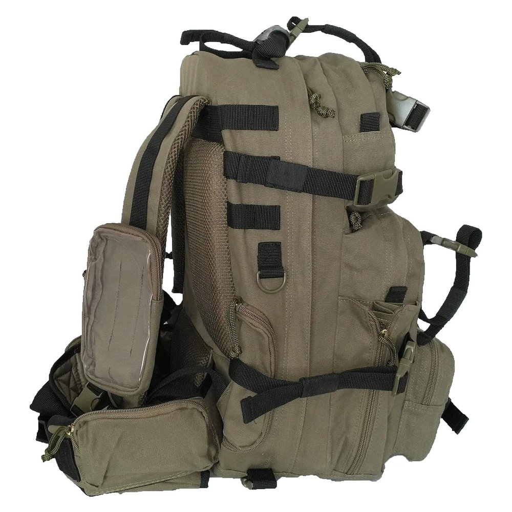 One And Done PRO Hunting Backpack (Olive Green with Black Straps)