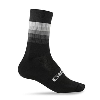 Giro Comp Racer High Rise Cycling Sock - Black Heatwave Small