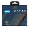 KMC Black/Red DLC 12 Chain, 1/2 x 11/128 view 2