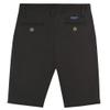 Buyless Fashion Boys Shorts Pants Flat Front Cotton Casual Straight Cut - 18S1624-S-BLK-5 Black view 3
