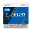 KMC X11SL 11 Speed Chain, Silver, 118 Link view 1