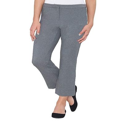 Max & Mia Ladies' Capri Dress Pant, Variety (XS, Heather Grey)