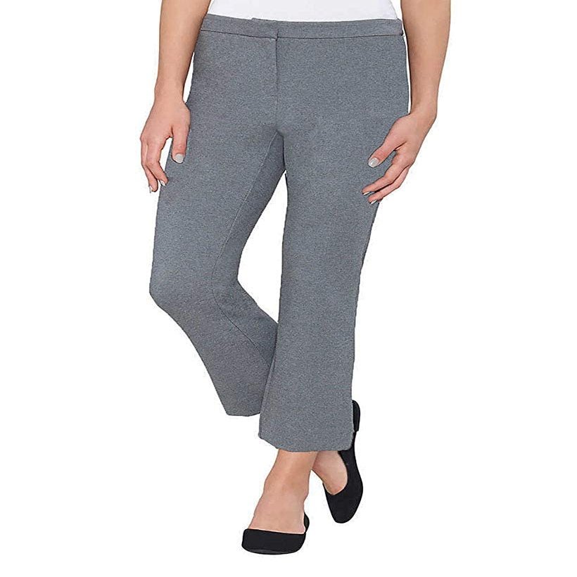 Max & Mia Ladies' Capri Dress Pant, Variety (XS, Heather Grey)