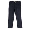 Buyless Fashion Boys Pants Flat Front Slim Fit Polyester Formal Solid Color - 20W1824-NVY-7 Navy view 1