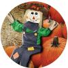 Halloween Medals - 2.5" Scarecrow and Pumpkin Harvest Fall Prize Bronze Spinning Halloween Award 100 Pack view 3