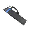Archery 3 Tubes Arrow Quiver Hip Waist Hanged Arrow Bag Outdoor Targeting Shooting Archery Quiver (Black) view 3