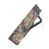 MILAEM Archery 3 Tubes Arrow Quiver Hip Waist Hanged Arrow Bag Outdoor Targeting Shooting Archery Quiver (Camo) view 3