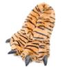 Millffy Funny Slippers Grizzly Bear Stuffed Animal Furry Claw Paw Slippers Toddlers, Kids & Adults Costume Footwear (Small - (Little Kids), Bengal Tiger) view 1