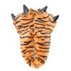 Millffy Funny Slippers Grizzly Bear Stuffed Animal Furry Claw Paw Slippers Toddlers, Kids & Adults Costume Footwear (Small - (Little Kids), Bengal Tiger) view 2