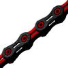 KMC Unisex's Black/Red DLC 11 Chain, 1/2 x 11/128 view 3