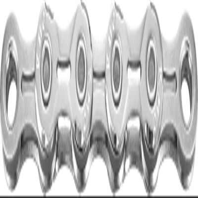 KMC Unisex's X10el Chain, Silver, 114 Link