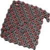 KMC Unisex's KMD DLC 10 Chain Black/Red, 1/2 x 11/128 view 1