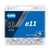 KMC e11 11 Speed e-Bike Chain, Silver, 118 Link view 2