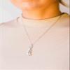 Kelly Herd Small English Riding Boot & Stirrup Necklace - Sterling Silver Sterling Silver view 2