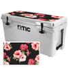 MightySkins (Cooler Not Included) Skin Compatible with RTIC 65 Cooler Lid (2017 Model) - Hibiscus | Protective, Durable, and Unique Vinyl Decal wrap Cover | Easy to Apply | Made in The USA view 1