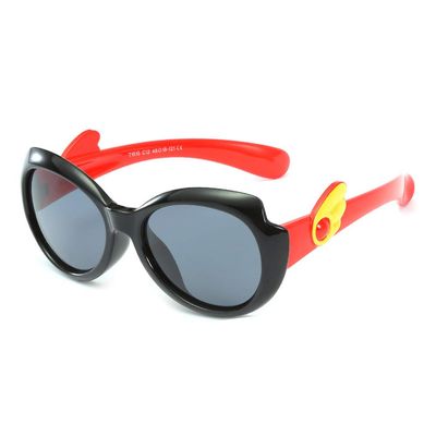 Fantia Children's Polarized Sunglasses Kids Cute Sunshade UV Baby Eyeglasses (C1)
