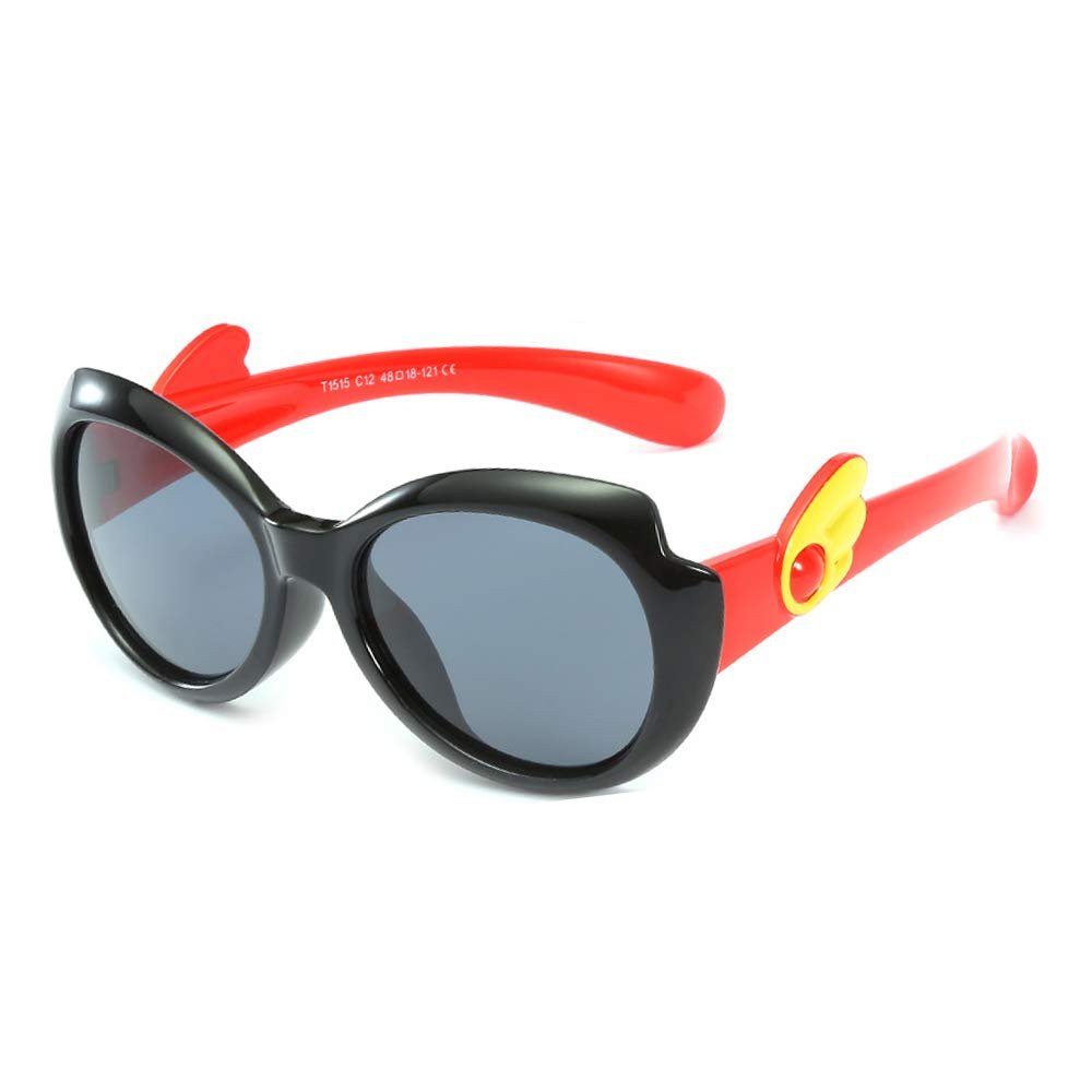 Fantia Children's Polarized Sunglasses Kids Cute Sunshade UV Baby Eyeglasses (C1)