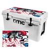 MightySkins (Cooler Not Included) Skin Compatible with RTIC 45 Cooler Lid (2017 Model) - Graffiti Mash Up | Protective, Durable, and Unique Vinyl wrap Cover | Easy to Apply | Made in The USA view 1