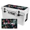 MightySkins (Cooler Not Included) Skin Compatible with RTIC 45 Cooler Lid (2017 Model) - Just Chill | Protective, Durable, and Unique Vinyl Decal wrap Cover | Easy to Apply | Made in The USA view 1