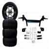 5" Lift Kit Combo with 14" Colossus for EZGO TXT Electric Golf Carts 2002-2010 view 1