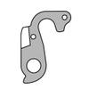 Bicycle Rear Derailleur Hanger 164 Compatible with Trek Part #W311356 #W311263 Dropout view 4