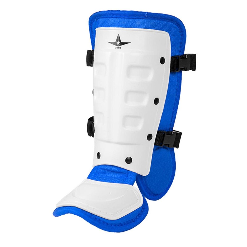 All-Star LGB3WH/RO Universal Batter's Ankle Guard WH/RO