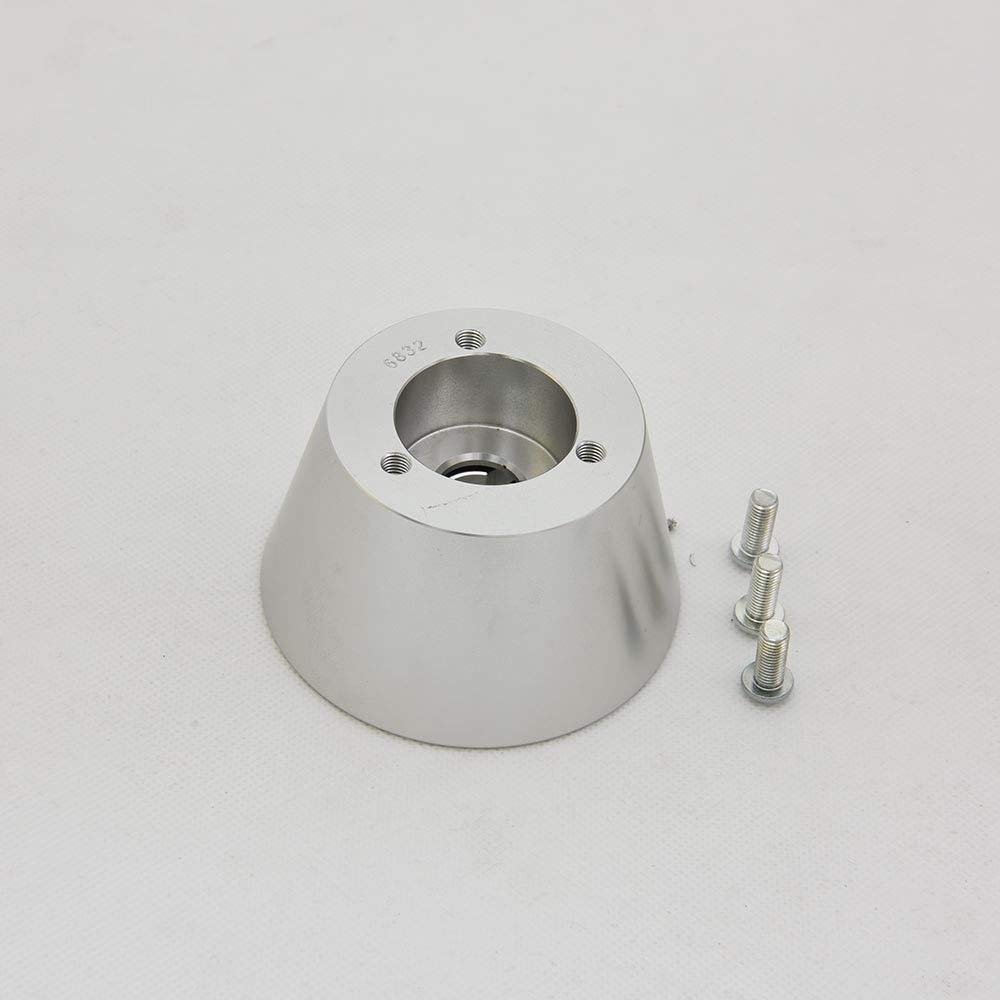 ZCN 3/4" Keyway Marine Boat Steering Wheel Hub Adapter 3 Bolts