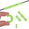 YLS Archery Bowstring Finger Savers Finger Guards Shooting Practice Protector Easy Install with Pin view 2