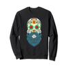 Day Of The Dead Bearded Sugar Skull Halloween Costume Shirt view 1