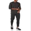 Amazon Essentials Men's Long Sleeve Performance Tech Workout Crew Neck T-Shirt, Black, X-Small view 4