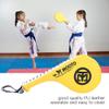 Tbest Martial Arts Taekwondo Kick Pad, Yellow view 4