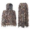 AUSCAMOTEK 3D Ghillie Suit Lightweight Camouflage Hunting Clothing Set with Leafy & Strip Design, Breathable Mesh Lining for Outdoor Activities - M/L, Yellow Camo view 1