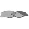 SmartVLT Men's Grey Photochromic Replacement Lenses for Oakley Half Jacket XLJ Sunglass view 1