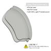 SmartVLT Men's Grey Photochromic Replacement Lenses for Oakley Half Jacket XLJ Sunglass view 2