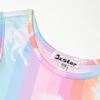 America Doll & Girl Matching Dresses Unicorn Clothes Outfits Sleeveless Rainbow 8-9 Years view 4