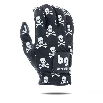 Bender Gloves - Men's Golf Glove, Durable Mesh Material, Unique Golf Gloves Men Left Handed Golfer (Wear On Right)