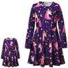 America Doll & Girl Matching Dresses Star Unicorn Clothes Outfits Long Sleeve 8-9 Years view 1