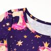 America Doll & Girl Matching Dresses Star Unicorn Clothes Outfits Long Sleeve 8-9 Years view 3