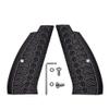 Guuun G10 CZ 75 Grips Full Size Tactics SP-01 Grip OPS Mechanical Texture - Black view 1