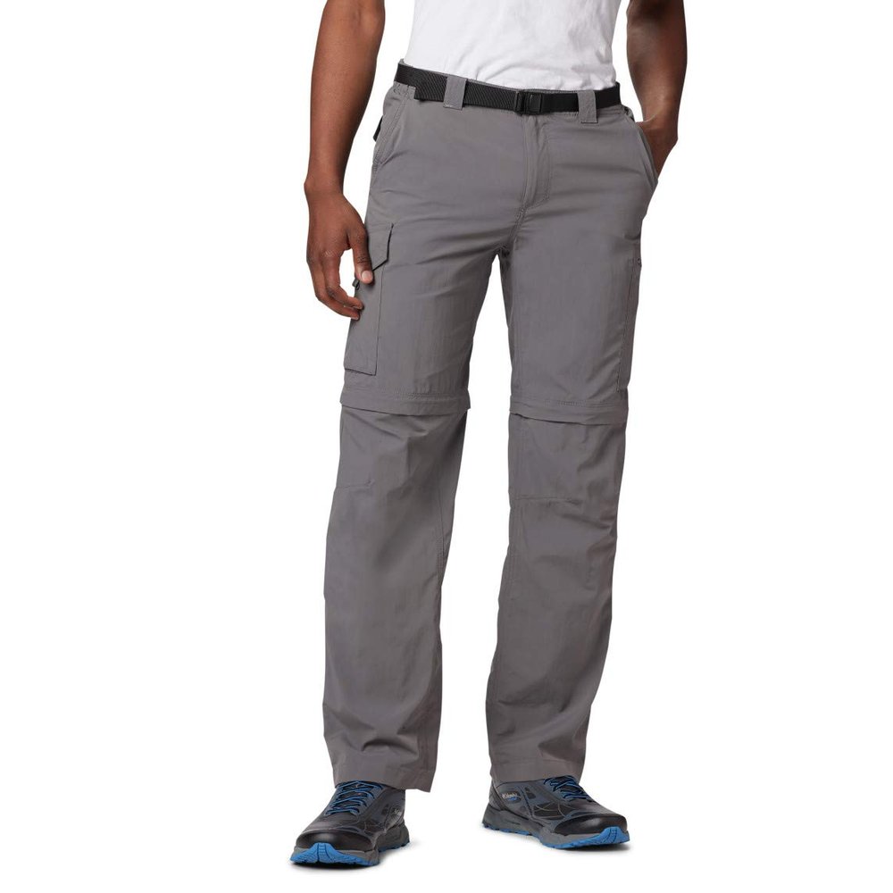 Columbia Men's Silver Ridge Convertible Pant, City Grey, 52W x 32L