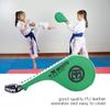 Taekwondo Kick Pad Target, Children Martial Arts Kicking Pad Foot Hand Boxing Punching Training Double Face Tae Kwon Pads(Green) view 4
