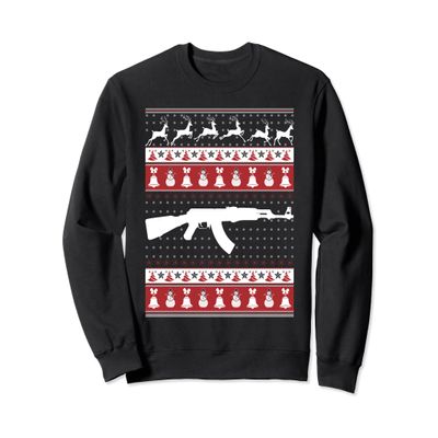 AK47 Ugly Christmas Sweater Xmas Sweatshirt