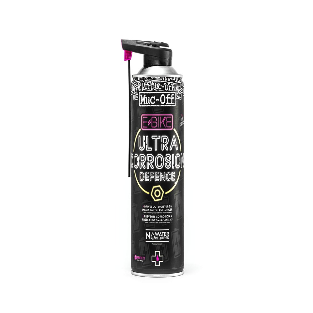 Muc Off 1112 E-Bike Ultra-Corrosion Defence, 485 Millilitres - Advanced Anti-Corrosive Protection Spray for Electric Bikes - Prevents and Dissolves Rust