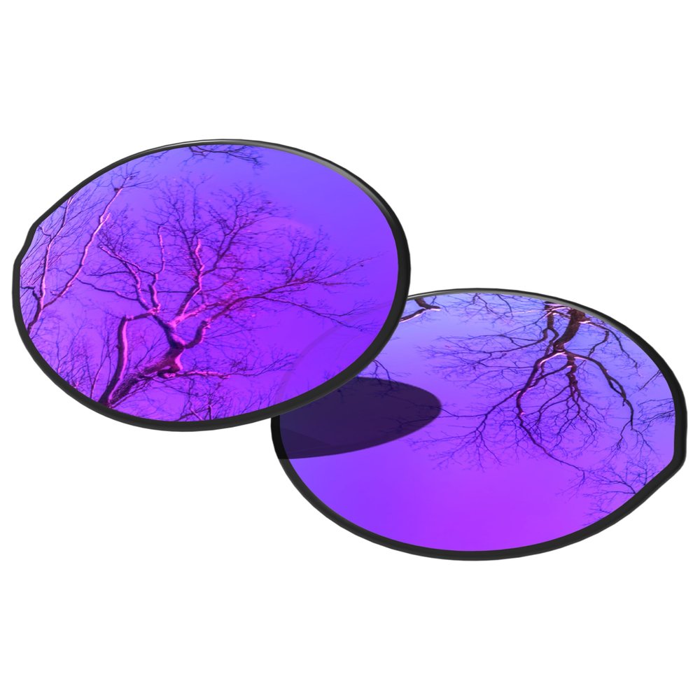 ToughAsNails Replacement Lenses for Oakley Madman OO6019 Sunglasses - HyperVision Plus Purple Chrome - Polarized