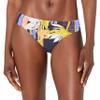 Trina Turk Women's Standard Shirred Side Hipster Pant Bikini Swimsuit Bottom, Black//Bali Harbor Floral, 4 view 1