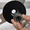 ZCN 3/4" Keyway Marine Boat Steering Wheel Hub Adapter 3 Bolts view 4
