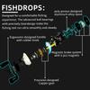Fishdrops Luna Baitcasting Reels Lightweight & Smooth Design, 12.12 LB Max Drag, Classic Gear Ratio 6.3:1 Low Profile Bait Caster, Anti-Corrosion Baitcasting Fishing Reels view 2