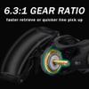 Fishdrops Luna Baitcasting Reels Lightweight & Smooth Design, 12.12 LB Max Drag, Classic Gear Ratio 6.3:1 Low Profile Bait Caster, Anti-Corrosion Baitcasting Fishing Reels view 3