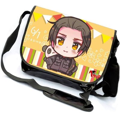 GO2COSY Anime Messenger Bag Handbag Cross-body Tote Bag Shoulder Bag for Hetalia Axis Powers Cosplay