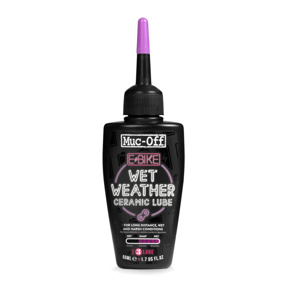 Muc-Off eBike Wet Chain Lube, One CoLoler, 50ml